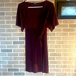 Maroon Dress